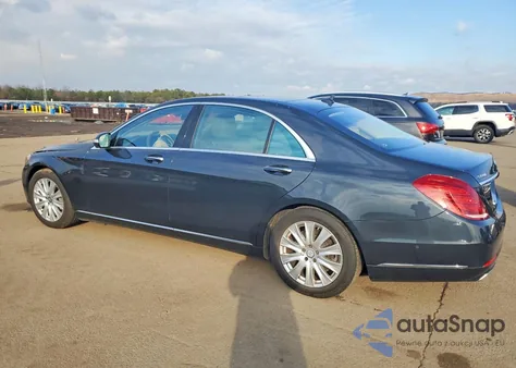 2014 Mercedes-Benz S 550 4Matic z USA, uszkodzony, nr VIN WDDUG8FB8EA063505